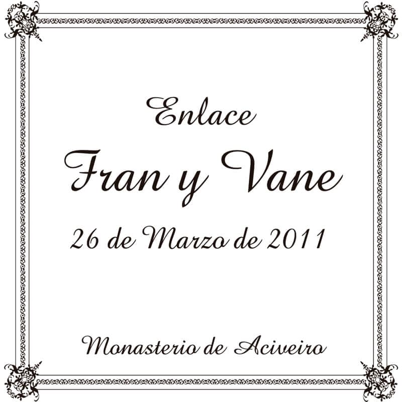 Enlace Fran y Vane